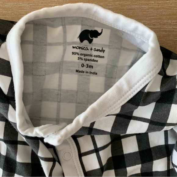 Monica & Andy Plaid Gown Sleeper - Picture 4 of 5